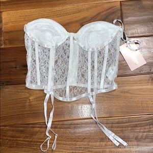 Missguided lace corset